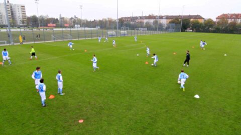 Fintenschule Tempodribbling mit Doppelhaken
