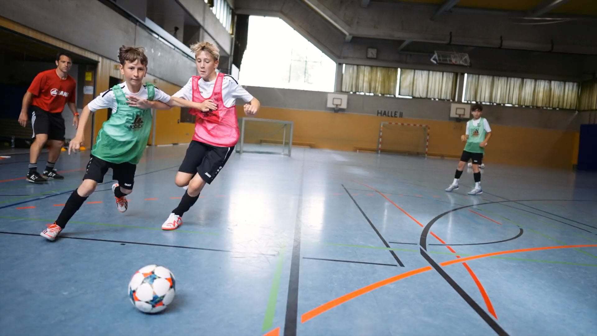 Hallentraining 1 gegen 1