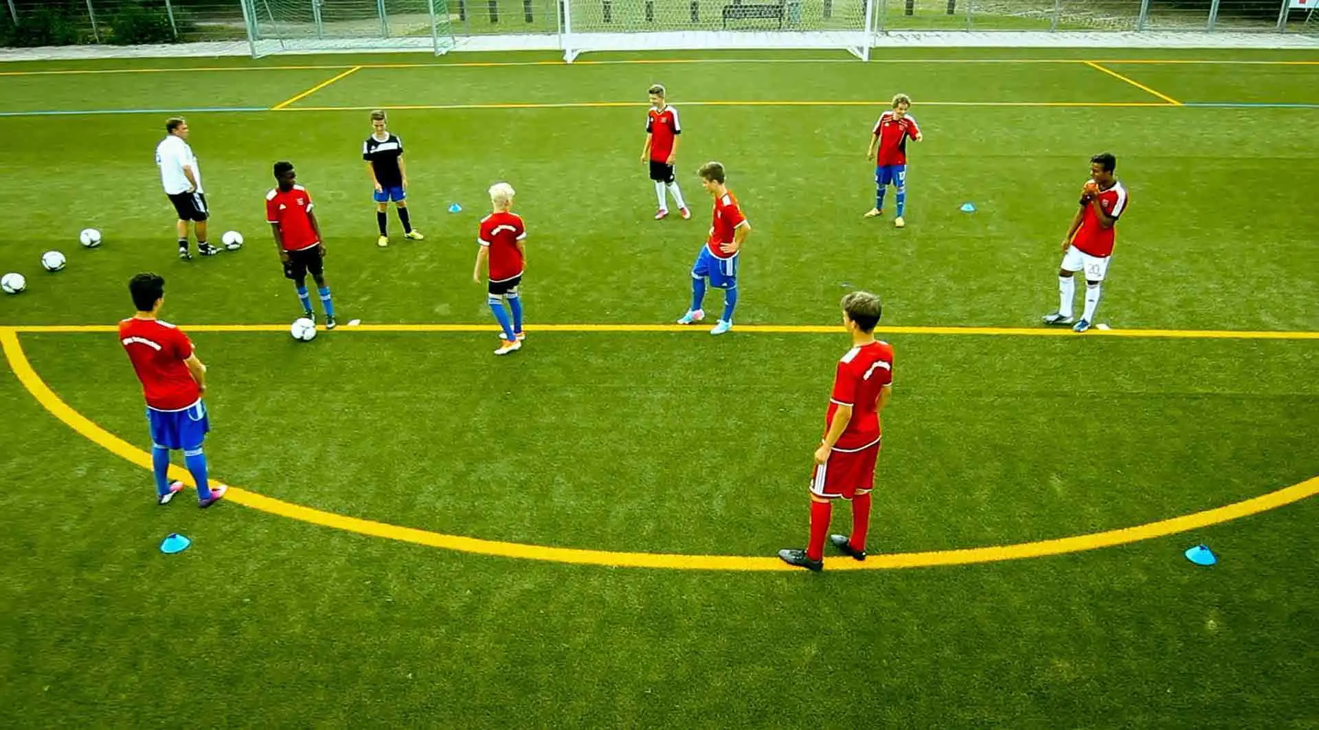 Der Spielaufbau.