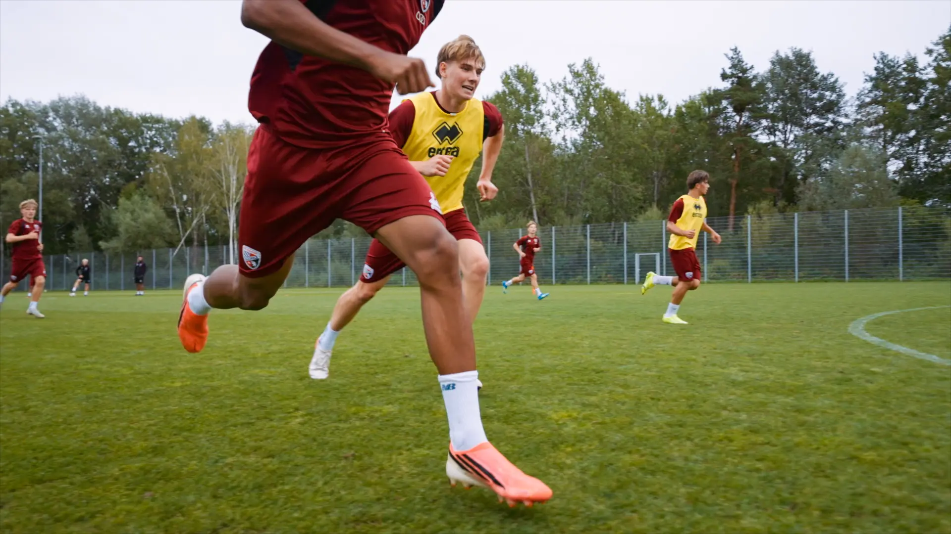 Spielaufbau unter Druck