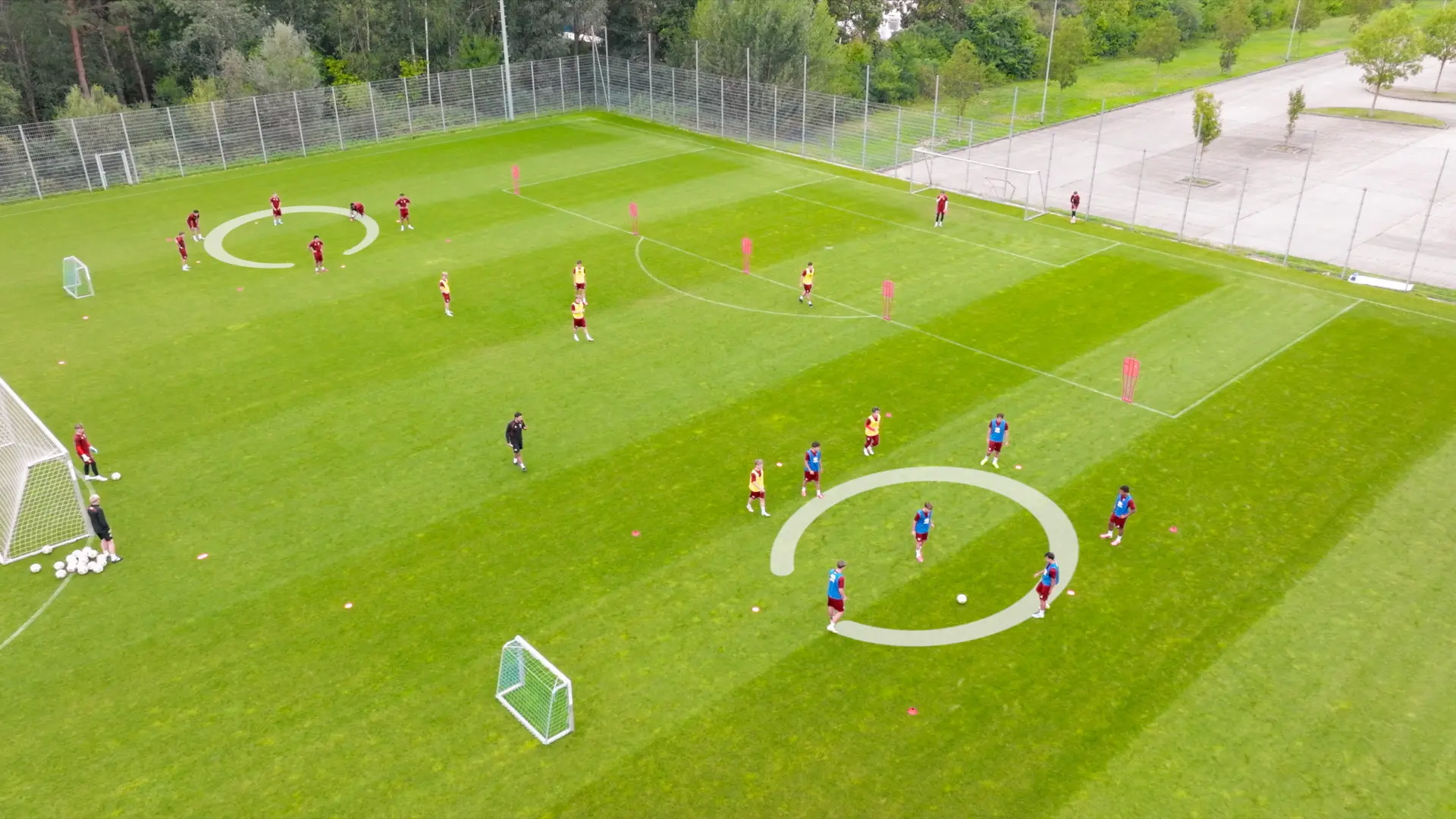 Schanzer Rondo im letzten Drittel