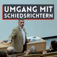 Umgang mit Schiedsrichtern