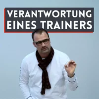 Verantwortung eines Trainers